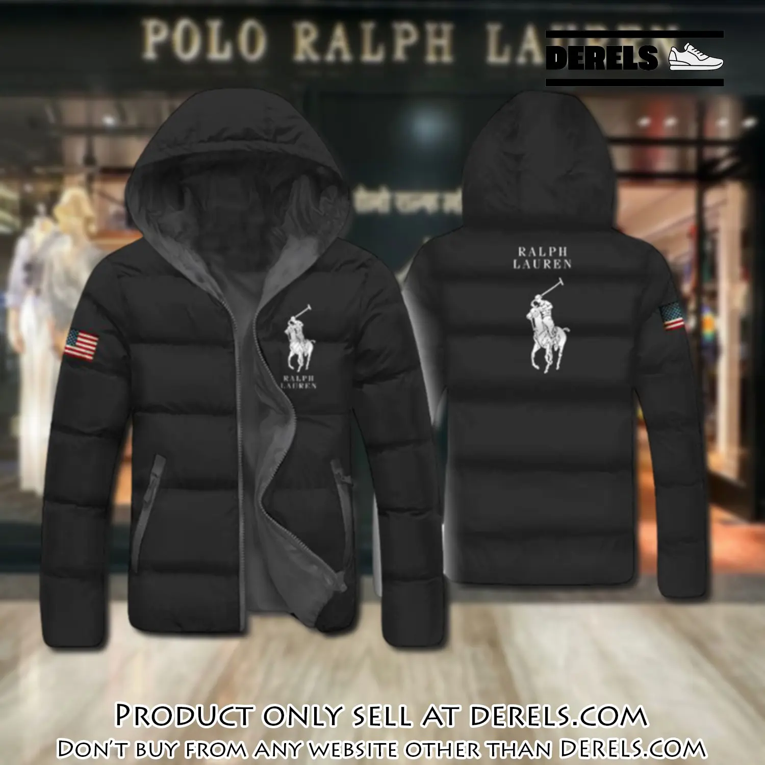 Ralph lauren downfilled coat ultralight down jacket outdoor jacket warm outwear dfj1019 dr2815952